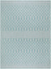 Nourison Positano POS02 Aqua Area Rug 