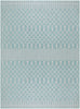 Nourison Positano POS02 Aqua Area Rug 