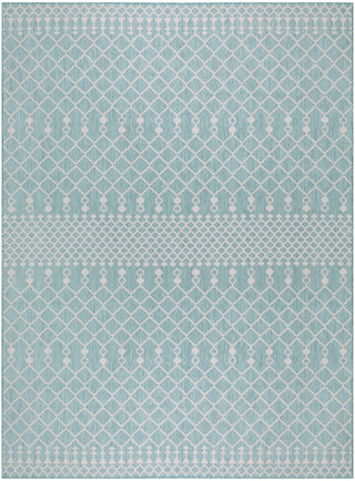 Nourison Positano POS02 Aqua Area Rug 