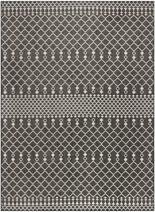 Nourison Positano POS02 Black Area Rug 