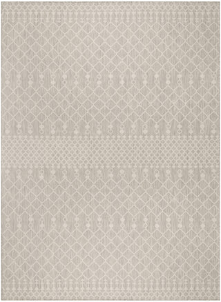 Nourison Positano POS02 Light Grey Area Rug 