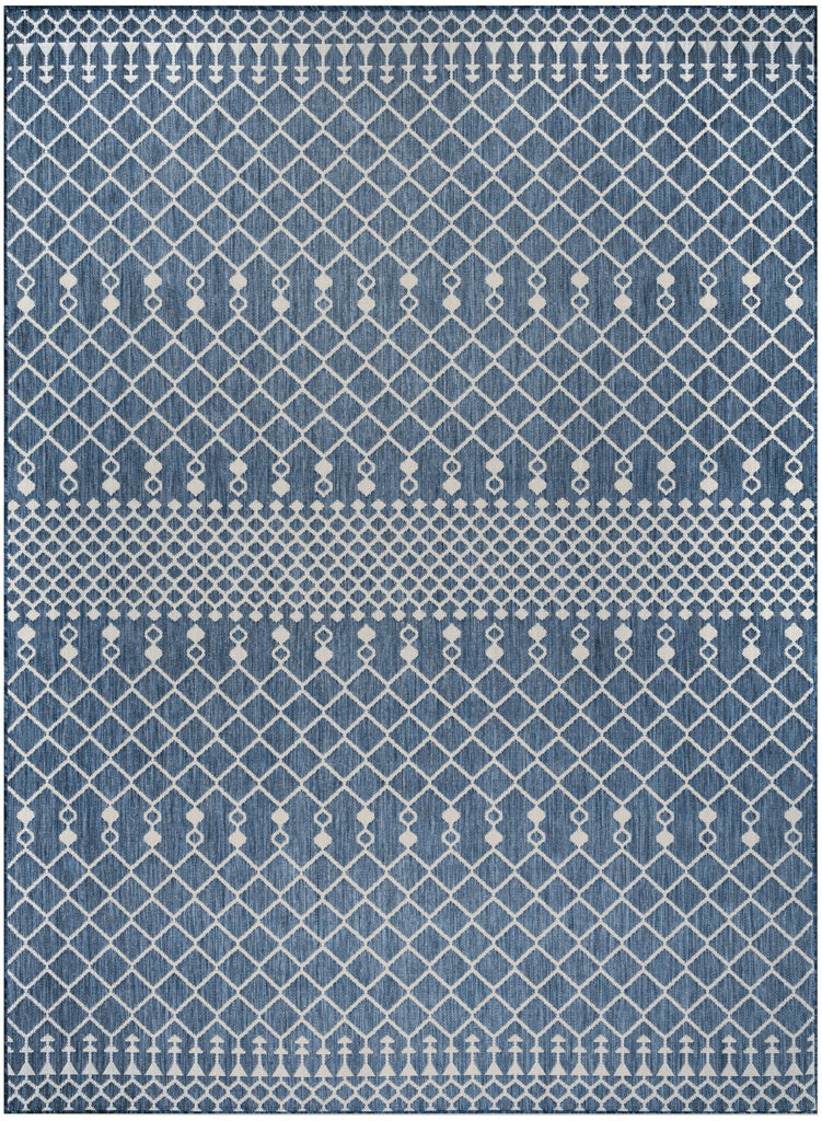 Nourison Positano POS02 Navy Blue Area Rug main image