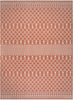 Nourison Positano POS02 Terracotta Area Rug 