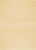 Nourison Positano POS02 Yellow Area Rug main image