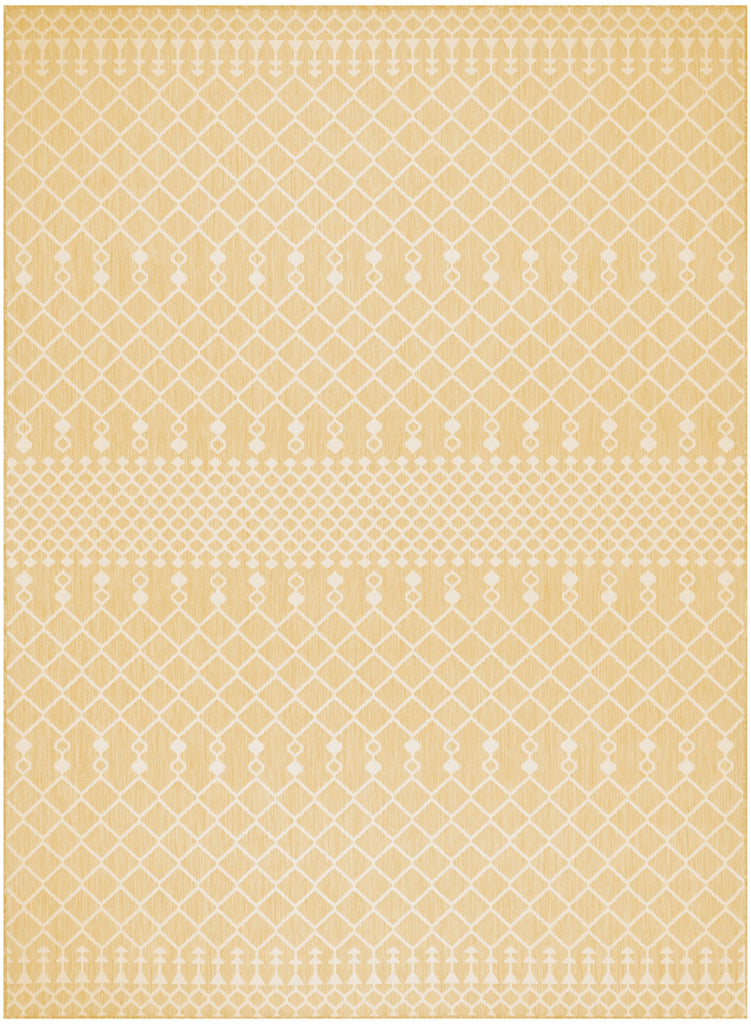 Nourison Positano POS02 Yellow Area Rug main image