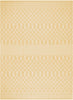 Nourison Positano POS02 Yellow Area Rug Main Image