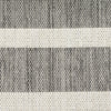 Nourison Positano POS03 Charcoal Ivory Area Rug Corner Image