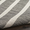 Nourison Positano POS03 Charcoal Ivory Area Rug Detail Image