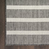Nourison Positano POS03 Charcoal Ivory Area Rug main image