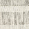 Nourison Positano POS03 Grey Ivory Area Rug Corner Image
