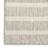 Nourison Positano POS03 Grey Ivory Area Rug Corner Image
