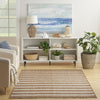 Nourison Positano POS03 Jute Ivory Area Rug Swatch Image