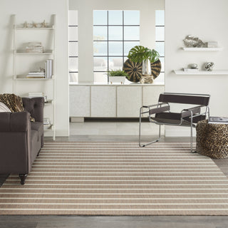 Nourison Positano POS03 Jute Ivory Area Rug Swatch Image