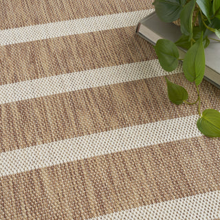 Nourison Positano POS03 Jute Ivory Area Rug Texture Image