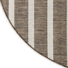 Nourison Positano POS03 Natural Ivory Area Rug Corner Image