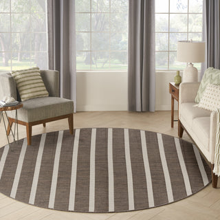 Nourison Positano POS03 Natural Ivory Area Rug Swatch Image