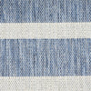 Nourison Positano POS03 Navy Ivory Area Rug Corner Image