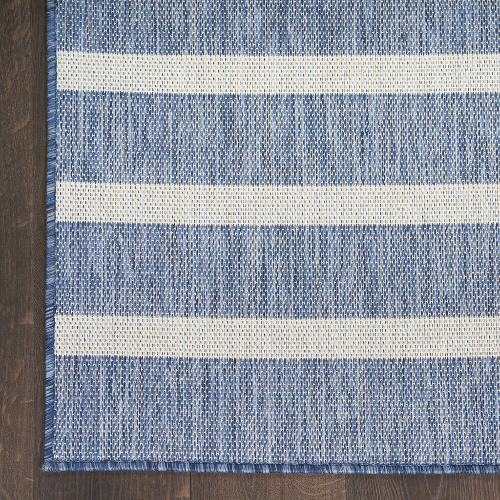 Nourison Positano POS03 Navy Ivory Area Rug main image