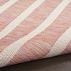 Nourison Positano POS03 Rainbow Ivory Area Rug Detail Image