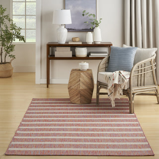 Nourison Positano POS03 Rainbow Ivory Area Rug Swatch Image