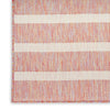 Nourison Positano POS03 Rainbow Ivory Area Rug Corner Image