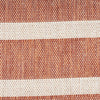 Nourison Positano POS03 Terracotta Ivory Area Rug Corner Image