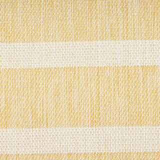 Nourison Positano POS03 Yellow Ivory Area Rug Corner Image