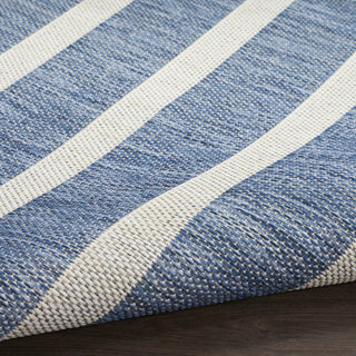 Nourison Positano POS03 Navy Ivory Area Rug 