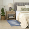 Nourison Positano POS03 Navy Ivory Area Rug 