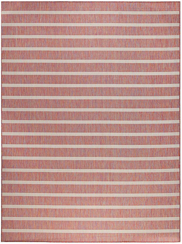 Nourison Positano POS03 Rainbow Ivory Area Rug main image