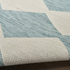 Nourison Positano POS04 Aqua Area Rug Detail Image
