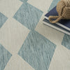 Nourison Positano POS04 Aqua Area Rug Texture Image