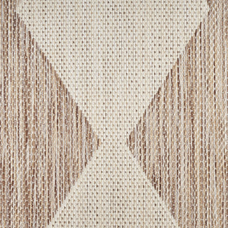 Nourison Positano POS04 Beige Area Rug Corner Image