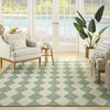 Nourison Positano POS04 Blue Green Area Rug Swatch Image
