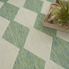 Nourison Positano POS04 Blue Green Area Rug Texture Image