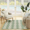 Nourison Positano POS04 Blue Green Area Rug Swatch Image