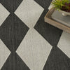 Nourison Positano POS04 Black Area Rug Texture Image