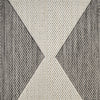 Nourison Positano POS04 Charcoal Area Rug Corner Image