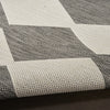 Nourison Positano POS04 Charcoal Area Rug Detail Image