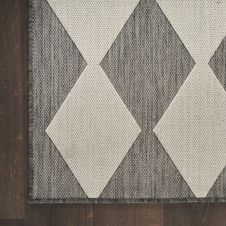 Nourison Positano POS04 Charcoal Area Rug main image
