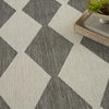 Nourison Positano POS04 Charcoal Area Rug Texture Image