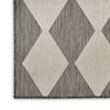 Nourison Positano POS04 Charcoal Area Rug Corner Image
