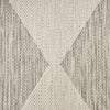 Nourison Positano POS04 Light Grey Area Rug Swatch Image