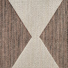 Nourison Positano POS04 Natural Area Rug Corner Image