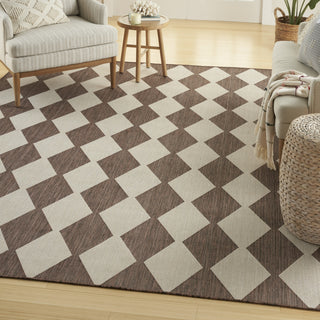 Nourison Positano POS04 Natural Area Rug Corner Image