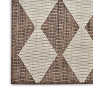 Nourison Positano POS04 Natural Area Rug Corner Image