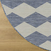 Nourison Positano POS04 Navy Blue Area Rug Main Image