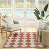 Nourison Positano POS04 Terracotta Area Rug Swatch Image