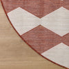 Nourison Positano POS04 Terracotta Area Rug Main Image