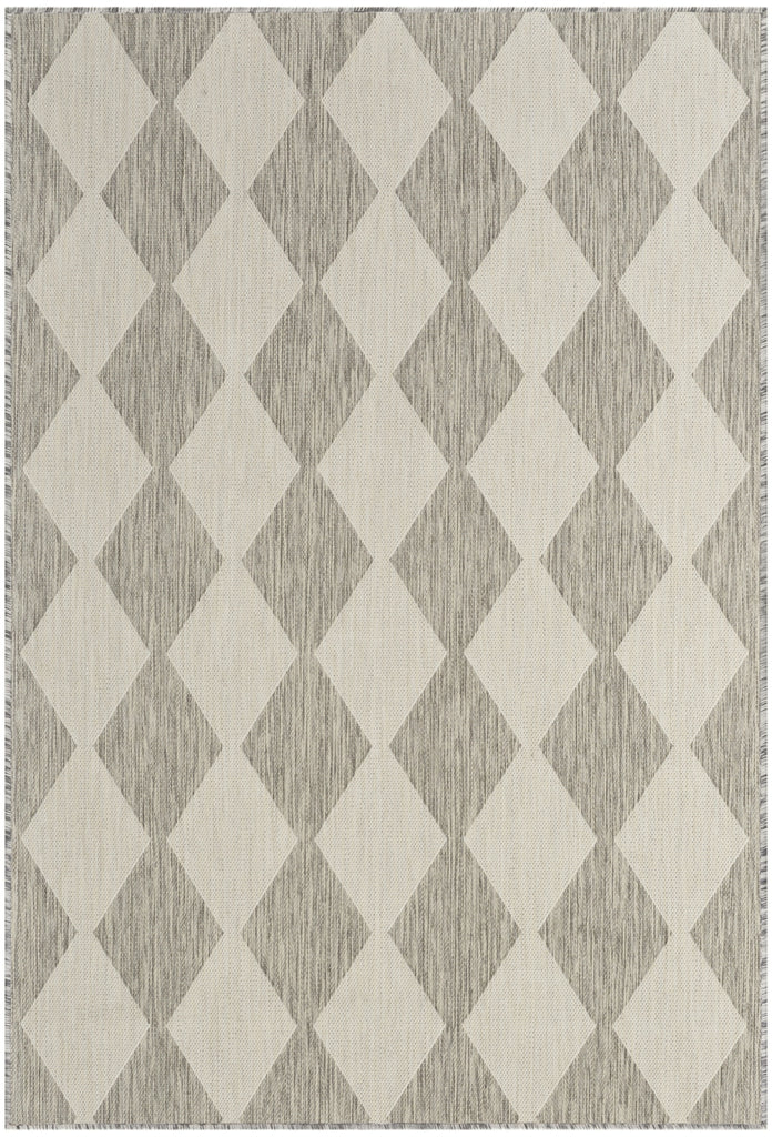Nourison Positano POS04 Light Grey Area Rug main image
